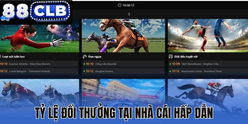 Tỷ lệ đổi thưởng tại nhà cái hấp dẫn